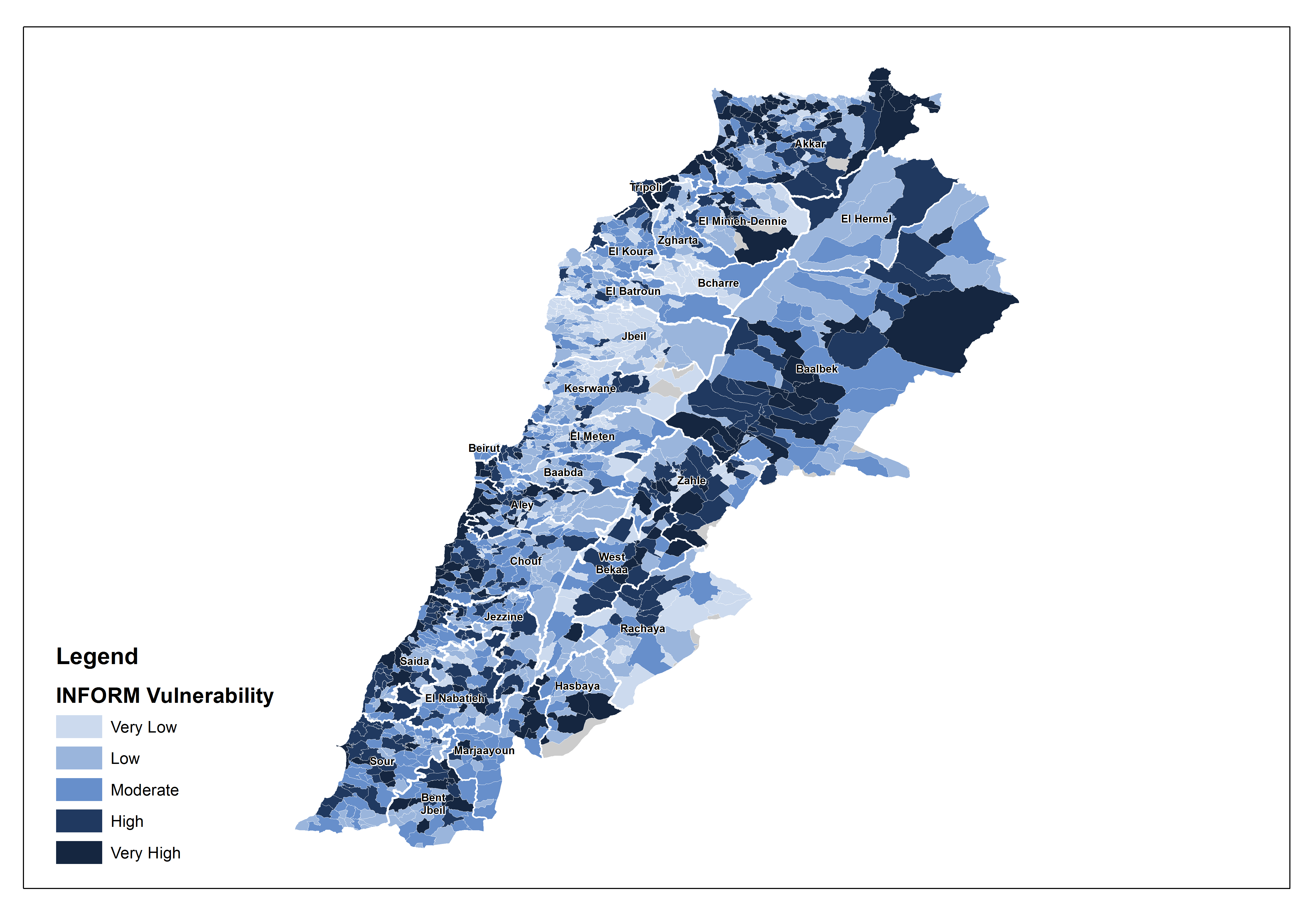 Lebanon vulnerability